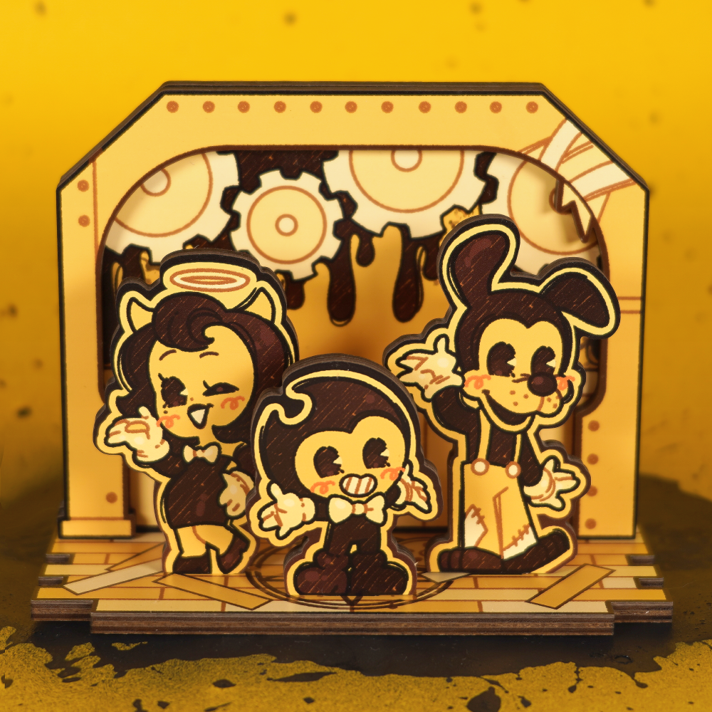 'Bendy Let's INK It' | Diorama | PRE-ORDER
