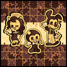 Load image into Gallery viewer, 'Bendy &amp; Friends' | Charm |
