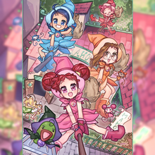 Load image into Gallery viewer, &#39;Ojamajo Doremi Carnival&#39; | Print |
