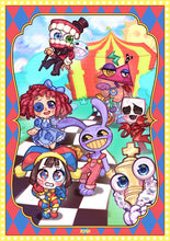 Load image into Gallery viewer, 'CHIBI Digital Circus' | Print |
