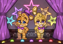 Load image into Gallery viewer, 'CHIBI FNaf Family Diner' | Print |
