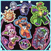 Load image into Gallery viewer, 'FNaF Security Breach' | Sticker | PRE-ORDER
