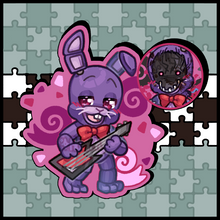 Load image into Gallery viewer, 'FazBear's Pizza' | Charm |
