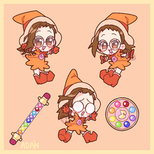 Load image into Gallery viewer, &#39;Hazuki Set&#39; | Sticker |
