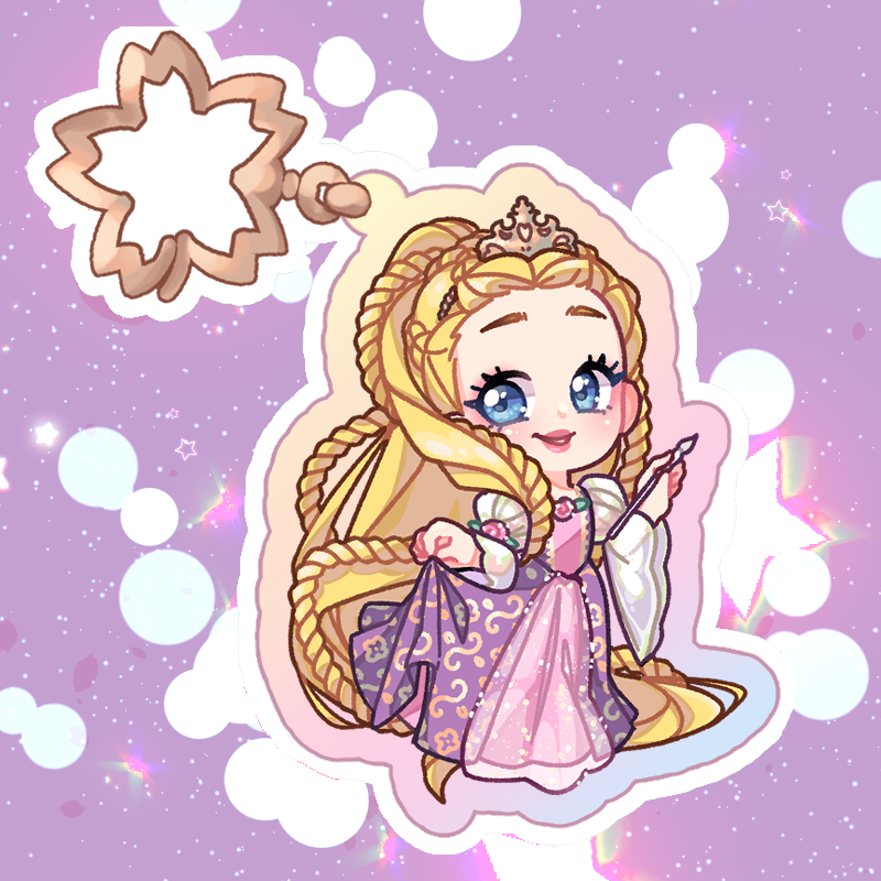 'Barbie Rapunzel' | Charm |